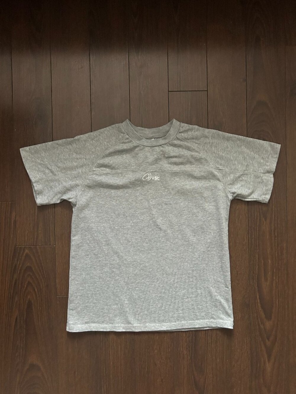 Corteiz HMP Panel Tee T-Shirt Grey Size S Brand New